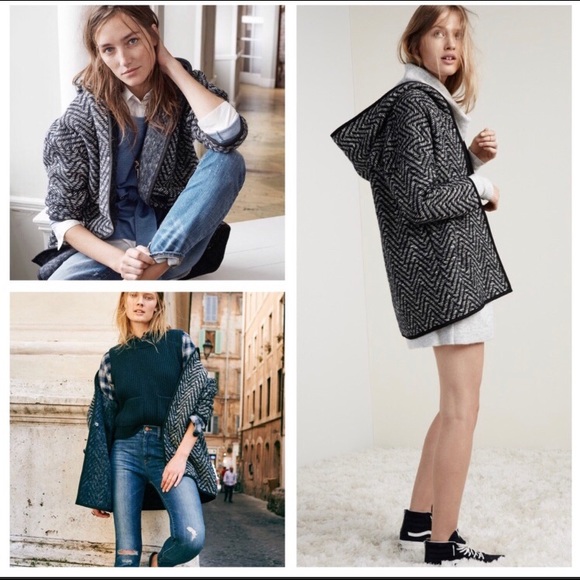 madewell herringbone coat